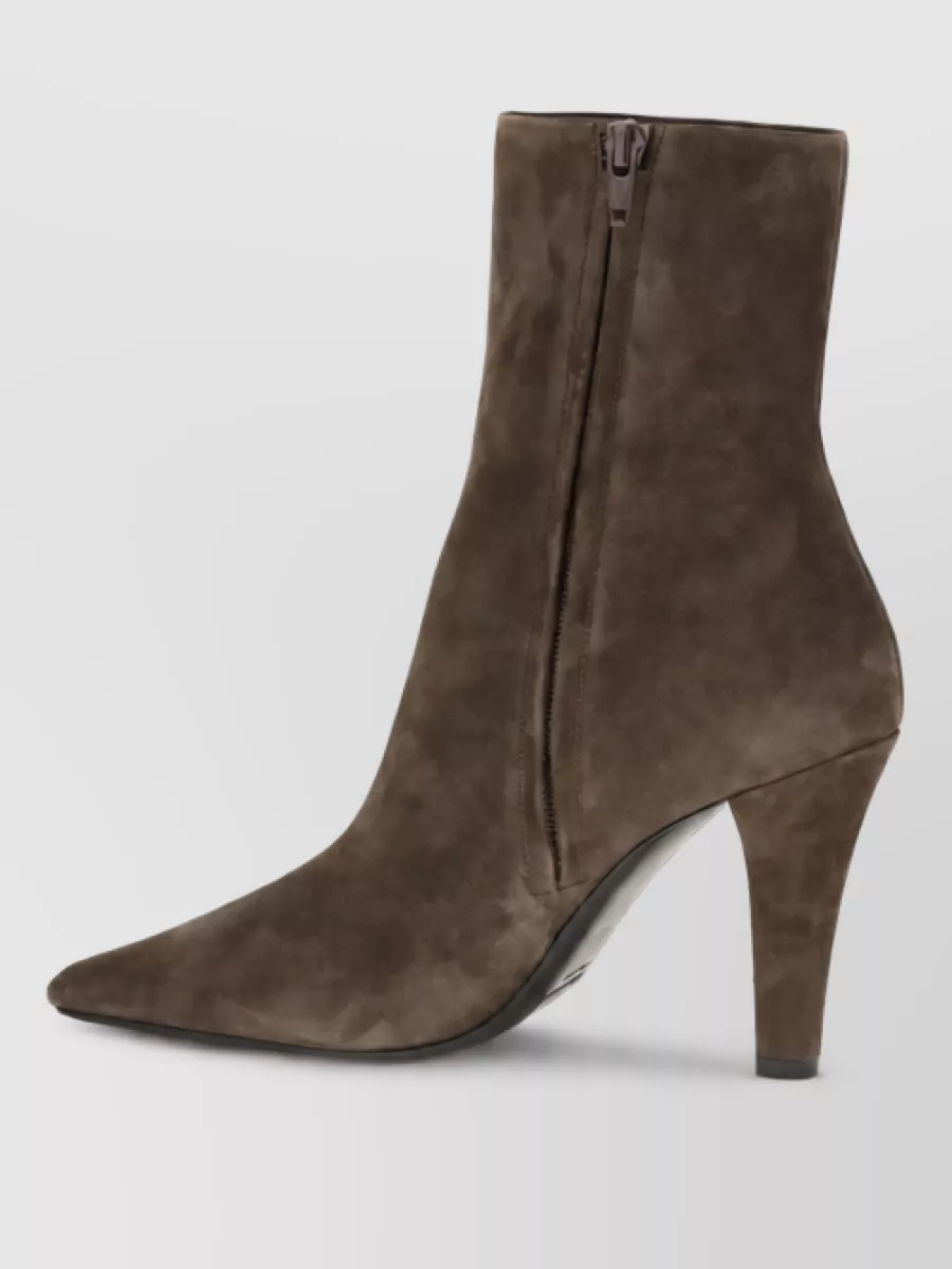 Saint Laurent Leather Ankle Boots