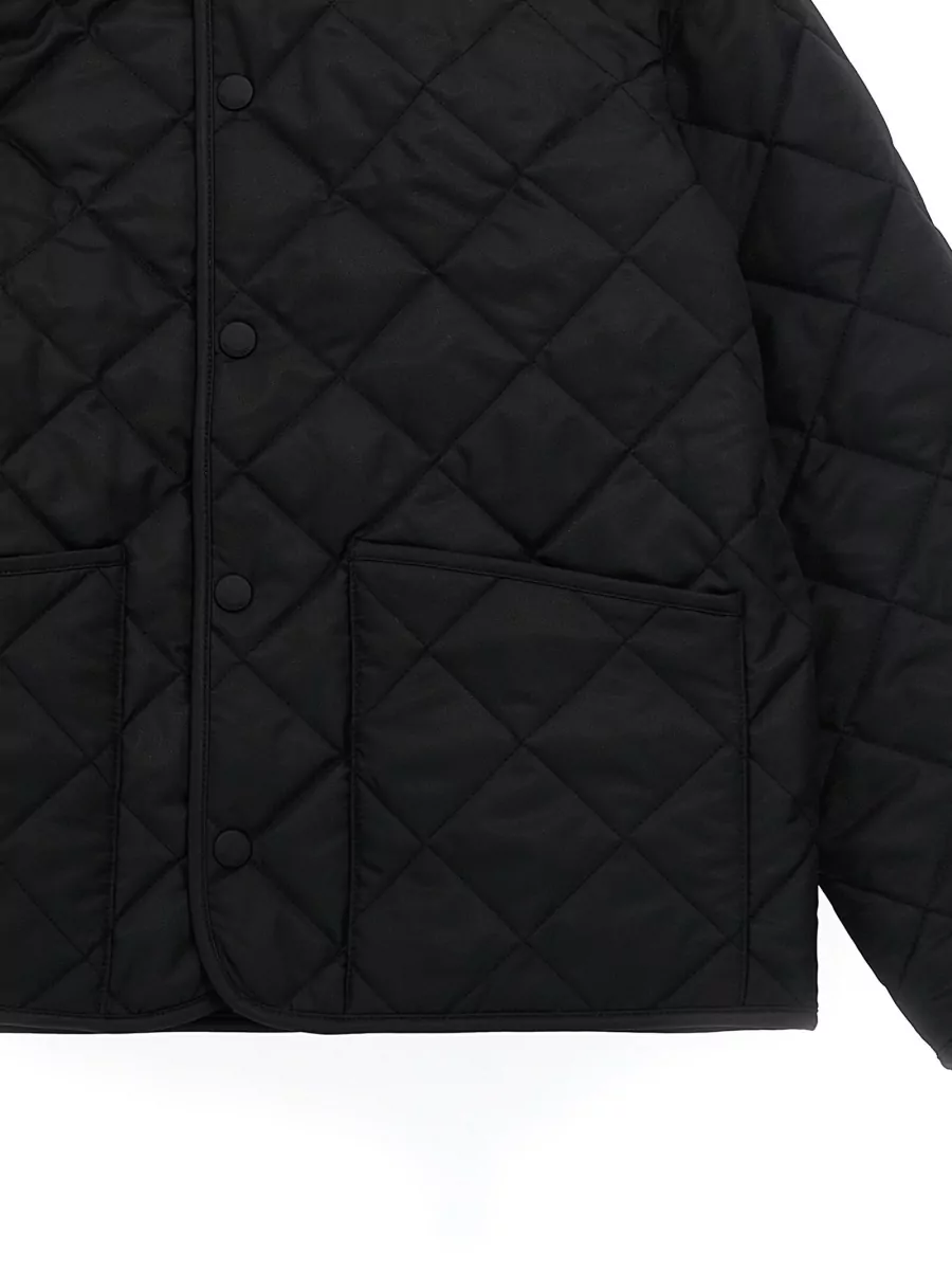 Burberry Quilted Single-Breasted Jacket