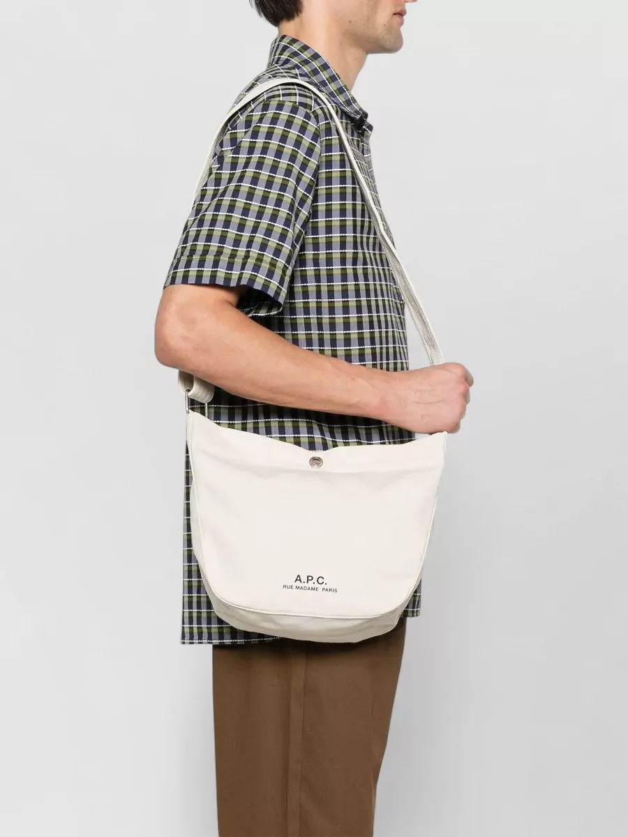 A.p.c. Journal Cotton Shoulder Bag