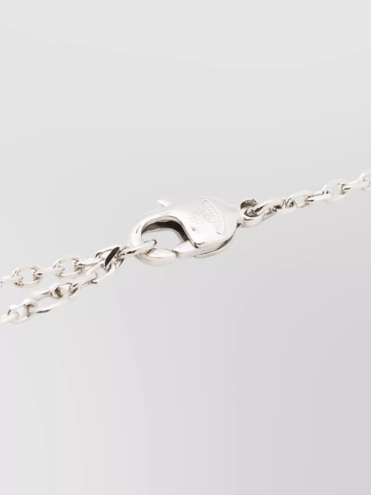 Vivienne Westwood Crystal Chain Bracelet Safety Pin