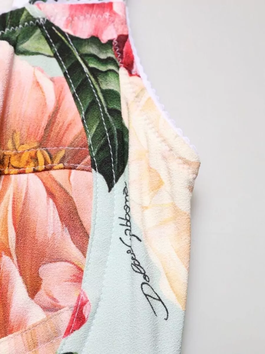 Dolce&Gabbana Floral Print Midi Dress