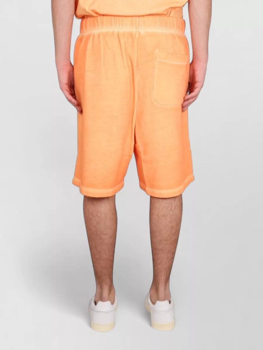Marcelo Burlon County Of Milan Cotton Logo Bermuda Shorts