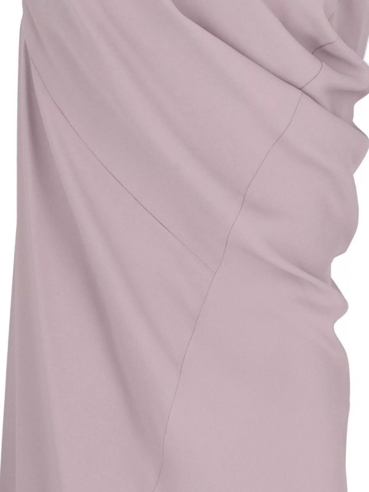 Shop Dries Van Noten Draped High Waist Midi Skirt In Grey