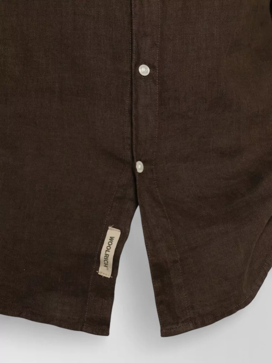 Woolrich Linen Long-Sleeve Shirt