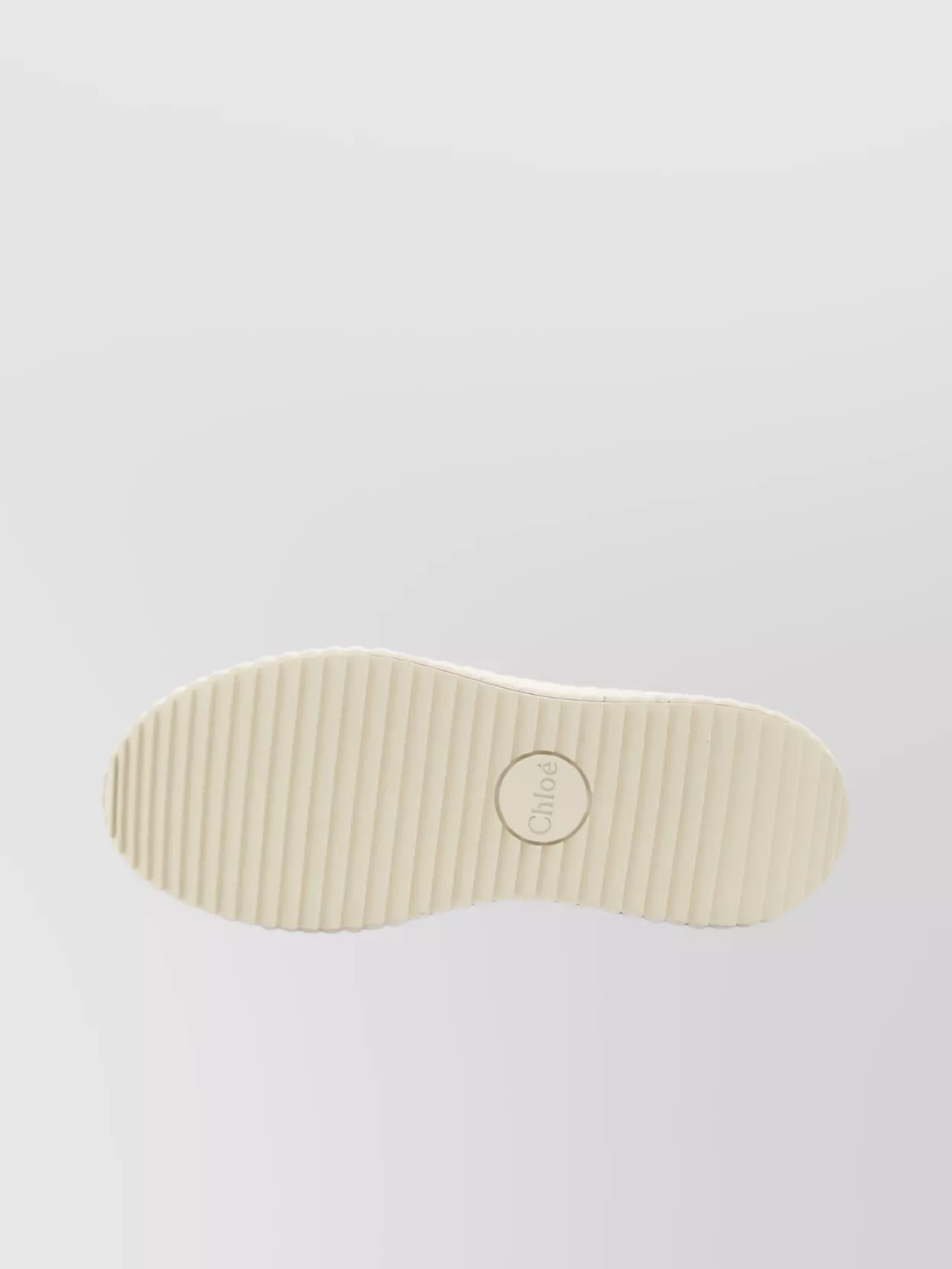 Chloé Ribbed Structure Wedge Sneakers