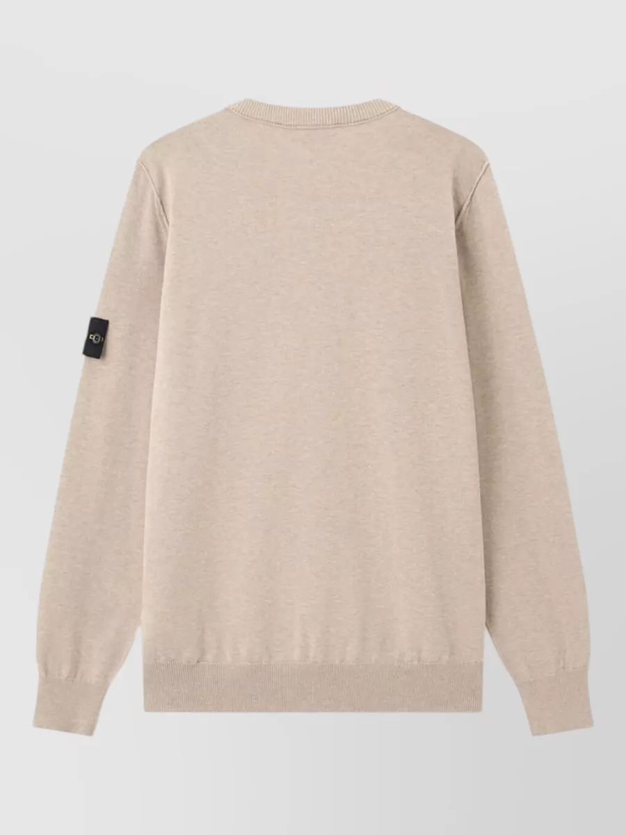 Stone Island Ribbed Cotton Sweater