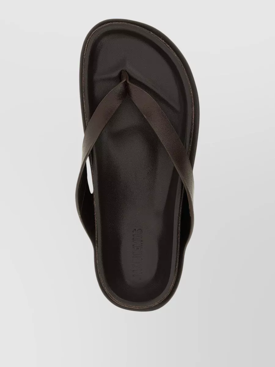 Jacquemus Leather Thong Sandals