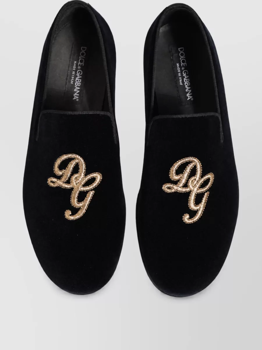 Dolce&Gabbana Suede Slippers