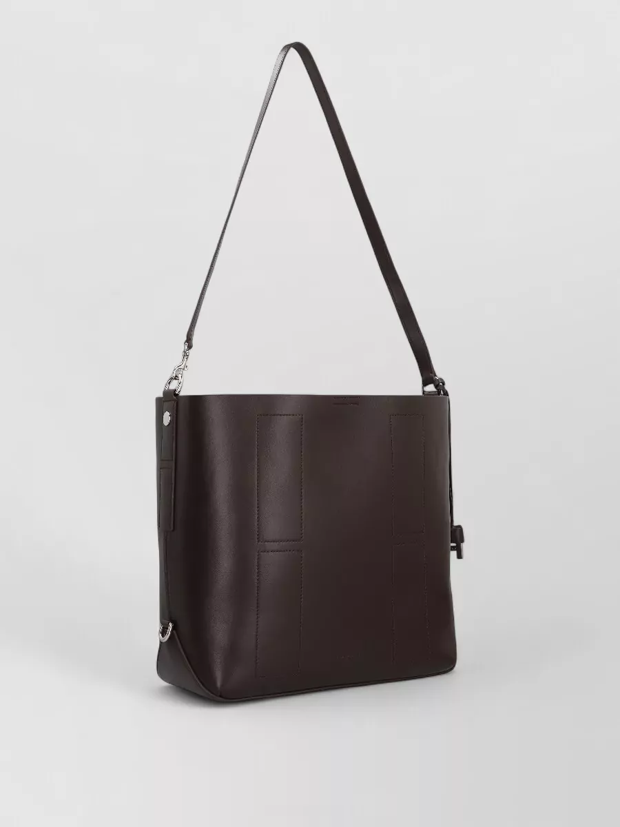 Hogan H-Hobo Medium Leather Shoulder Bag