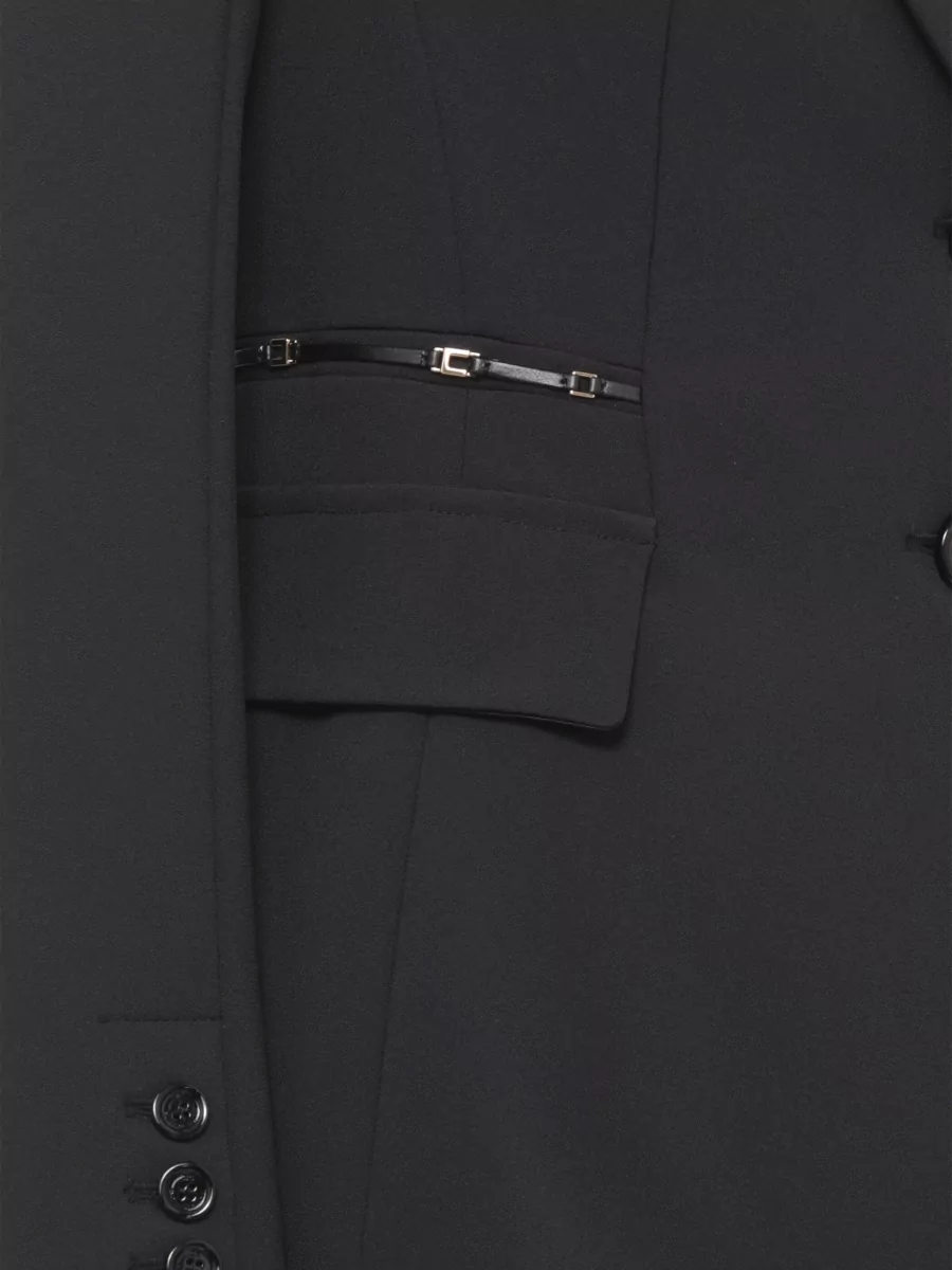 Elisabetta Franchi Single-Breasted Blazer