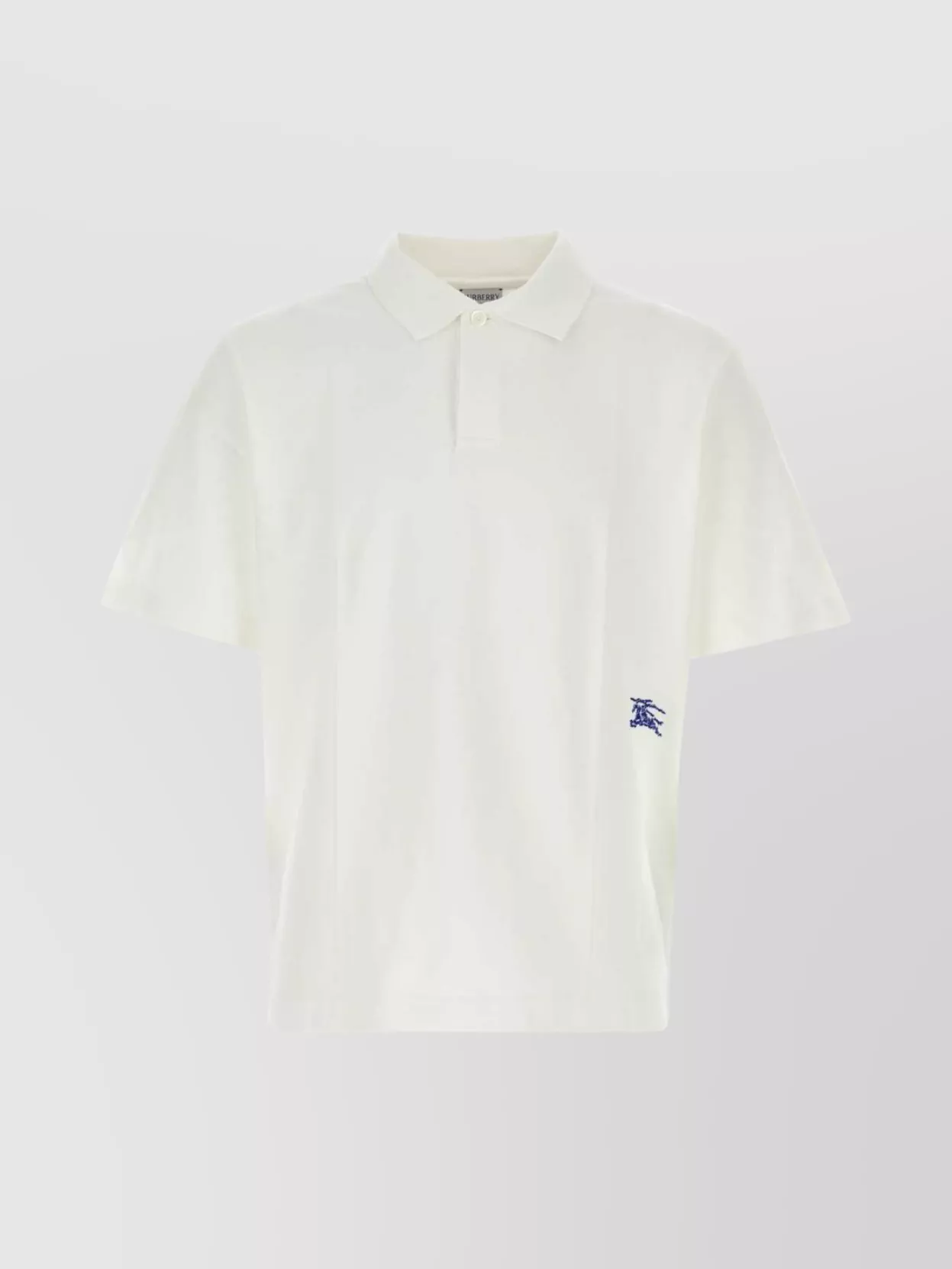 Shop Burberry Short Sleeves Piquet Polo Shirt