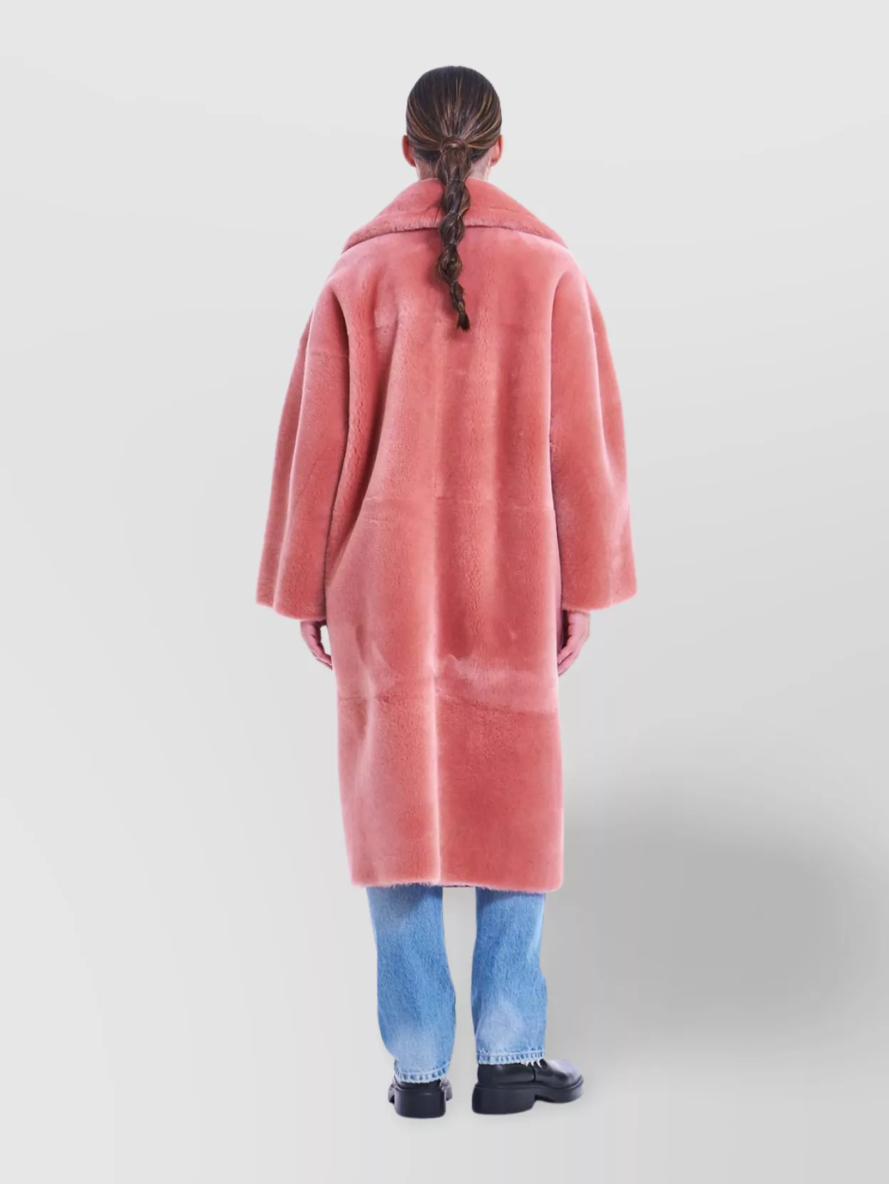 Blancha Faux Fur Double-Breasted Coat