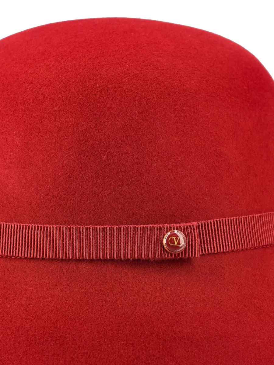 Valentino Garavani Wool Fedora Hat