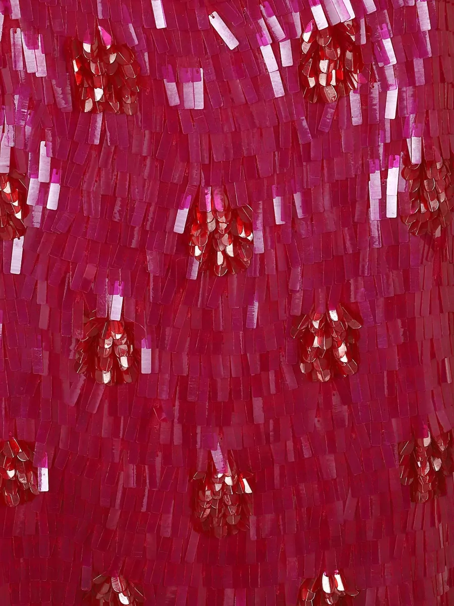 Dries Van Noten Silk Sleeveless Sequin Top