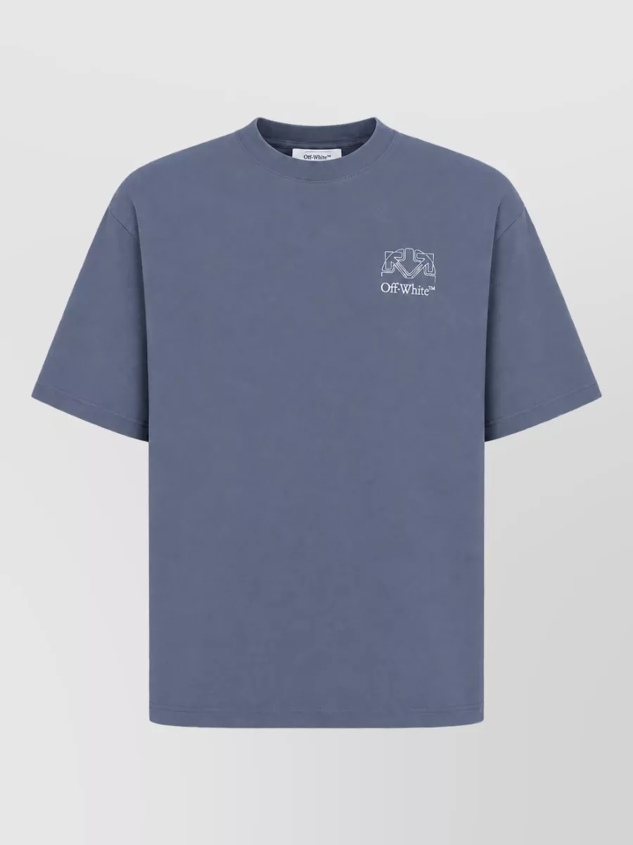 Off-White cotton short-sleeve t-shirt
