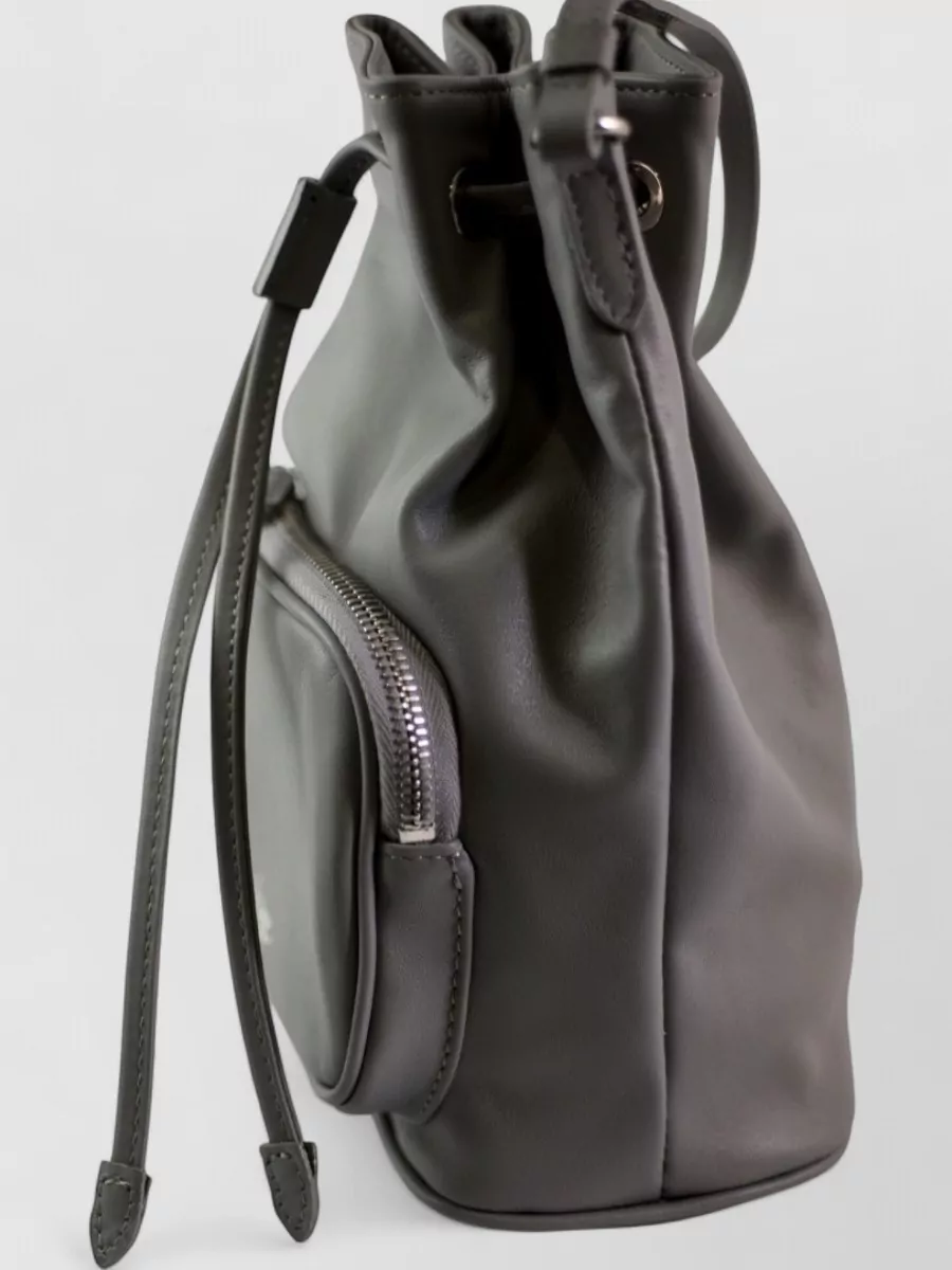 La Rose Leather Satchel Bag