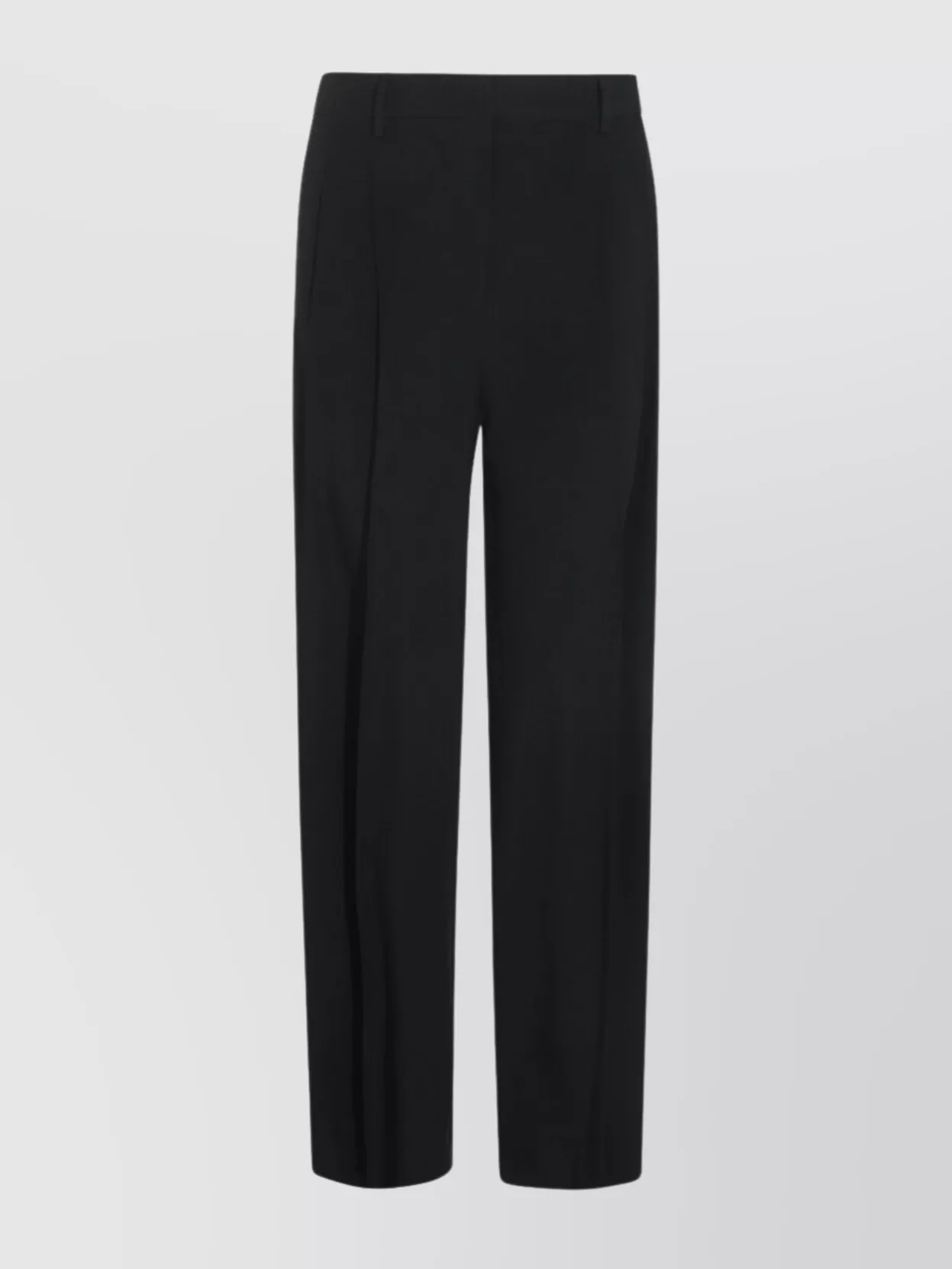 INCOTEX TROUSERS FRONT PLEATED BELT LOOPS