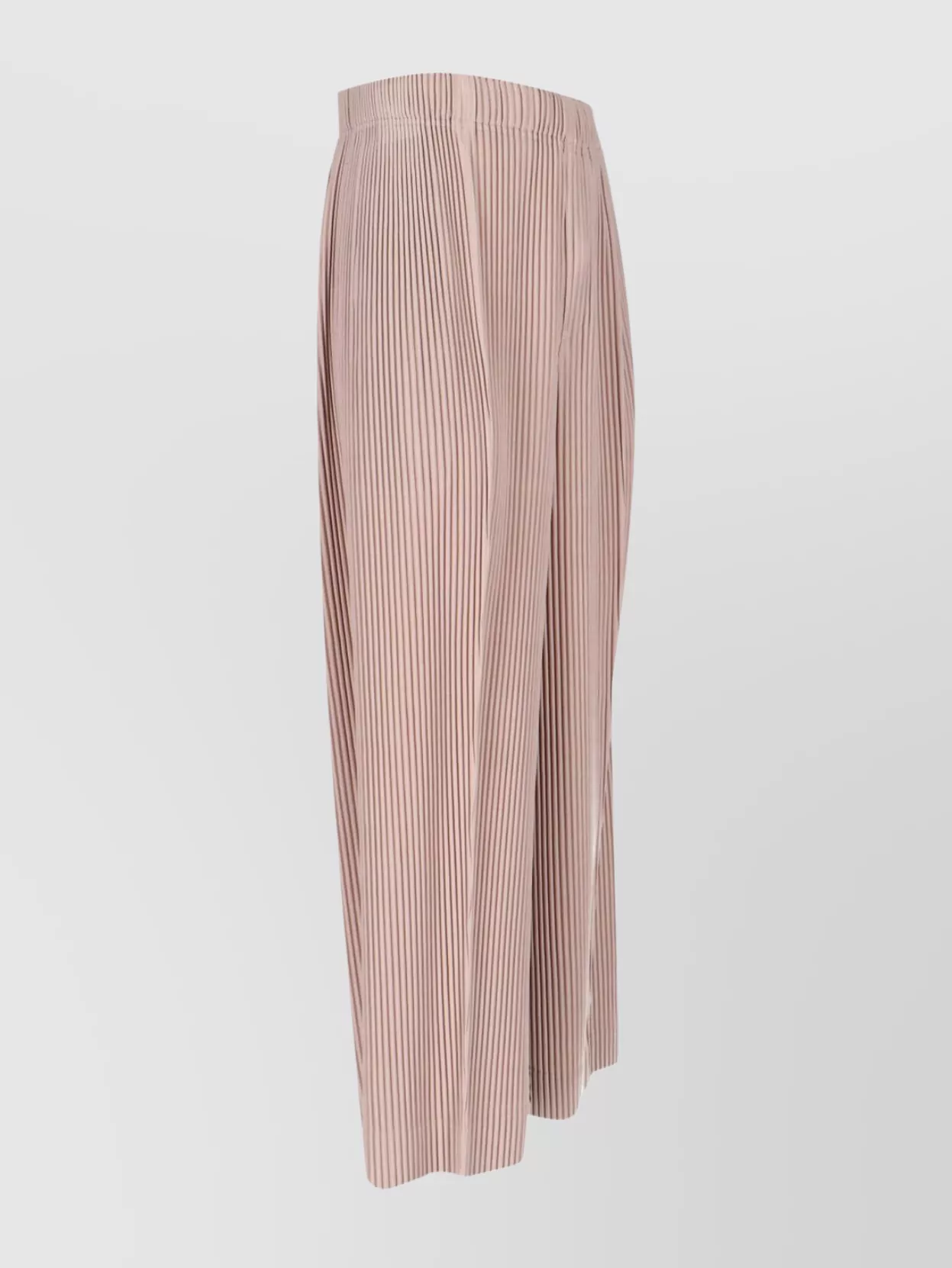 Homme Plisse Issey Miyake Wide Leg Cropped Trousers With Pleated Design