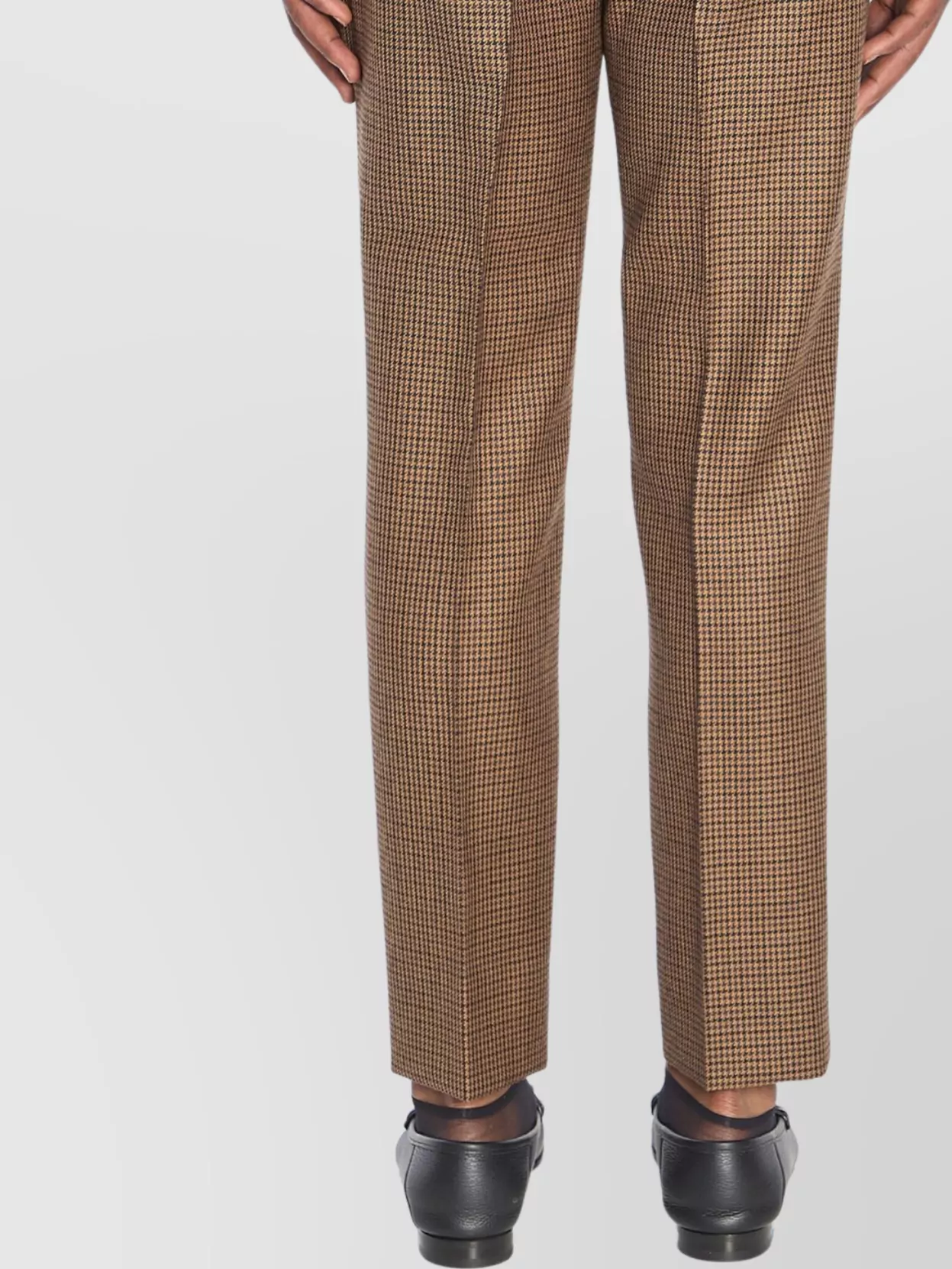 Gucci Tailored Wool Trousers Pleated Effect