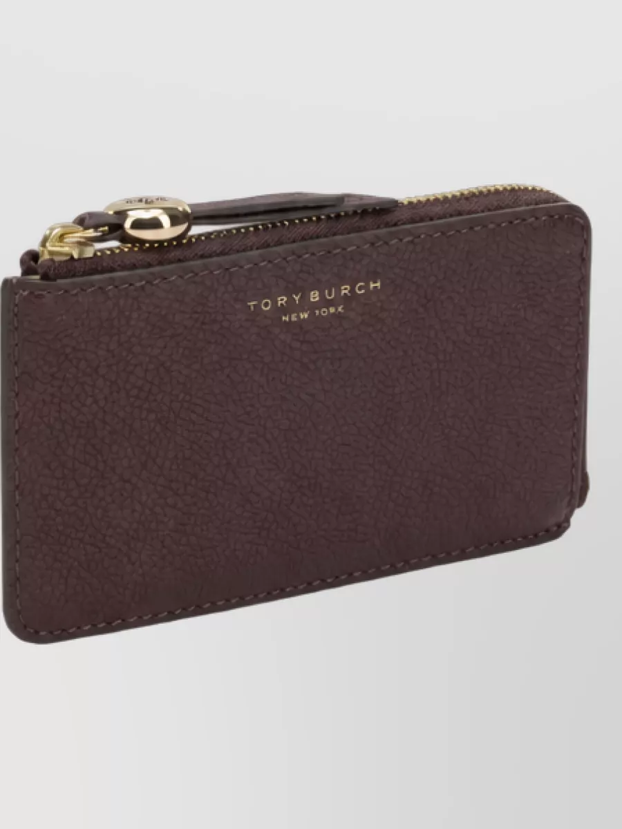 Tory Burch Leather Romy Card Holder