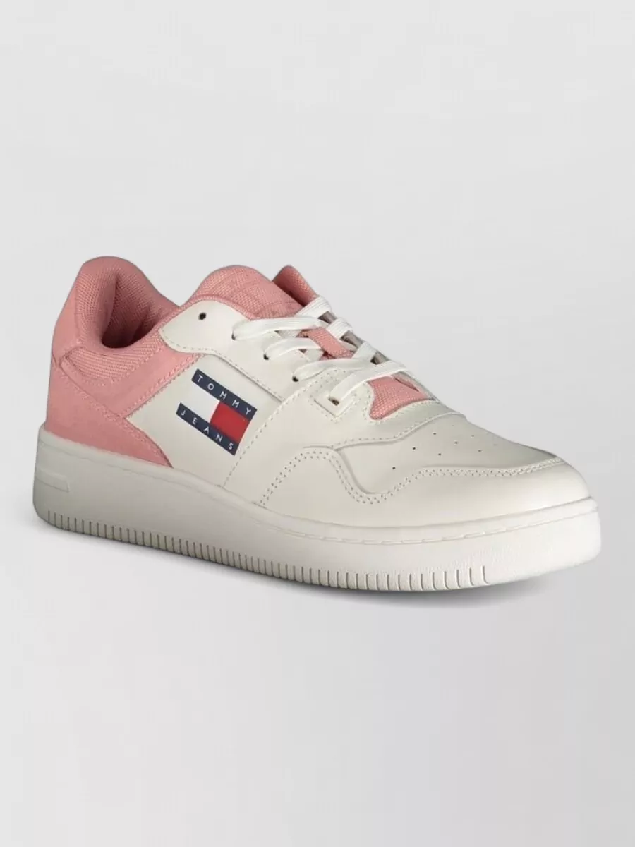 Tommy Hilfiger Leather Low-Top Sneakers
