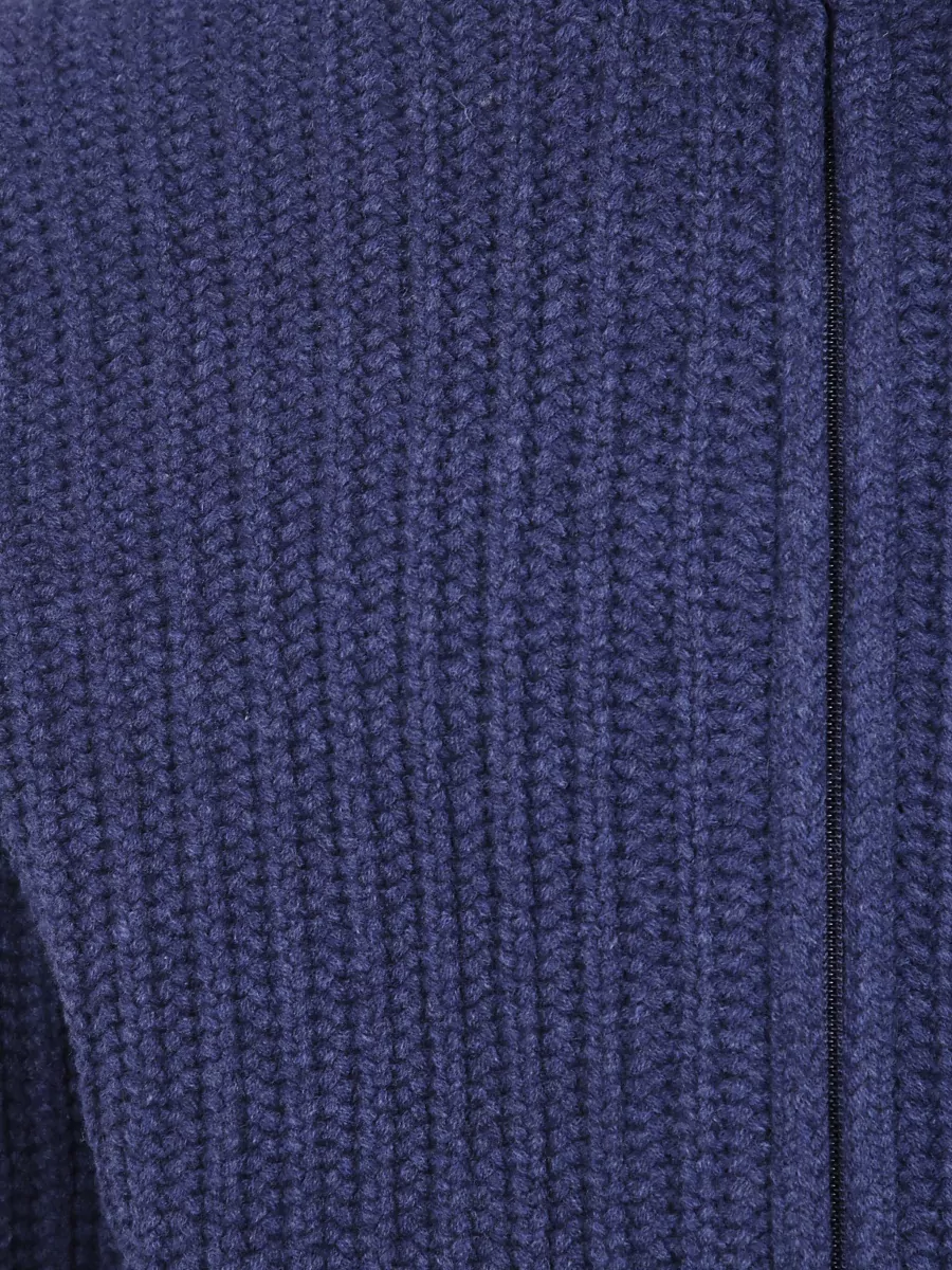 Barba Napoli Cashmere Virgin Wool Zip-Up Jacket