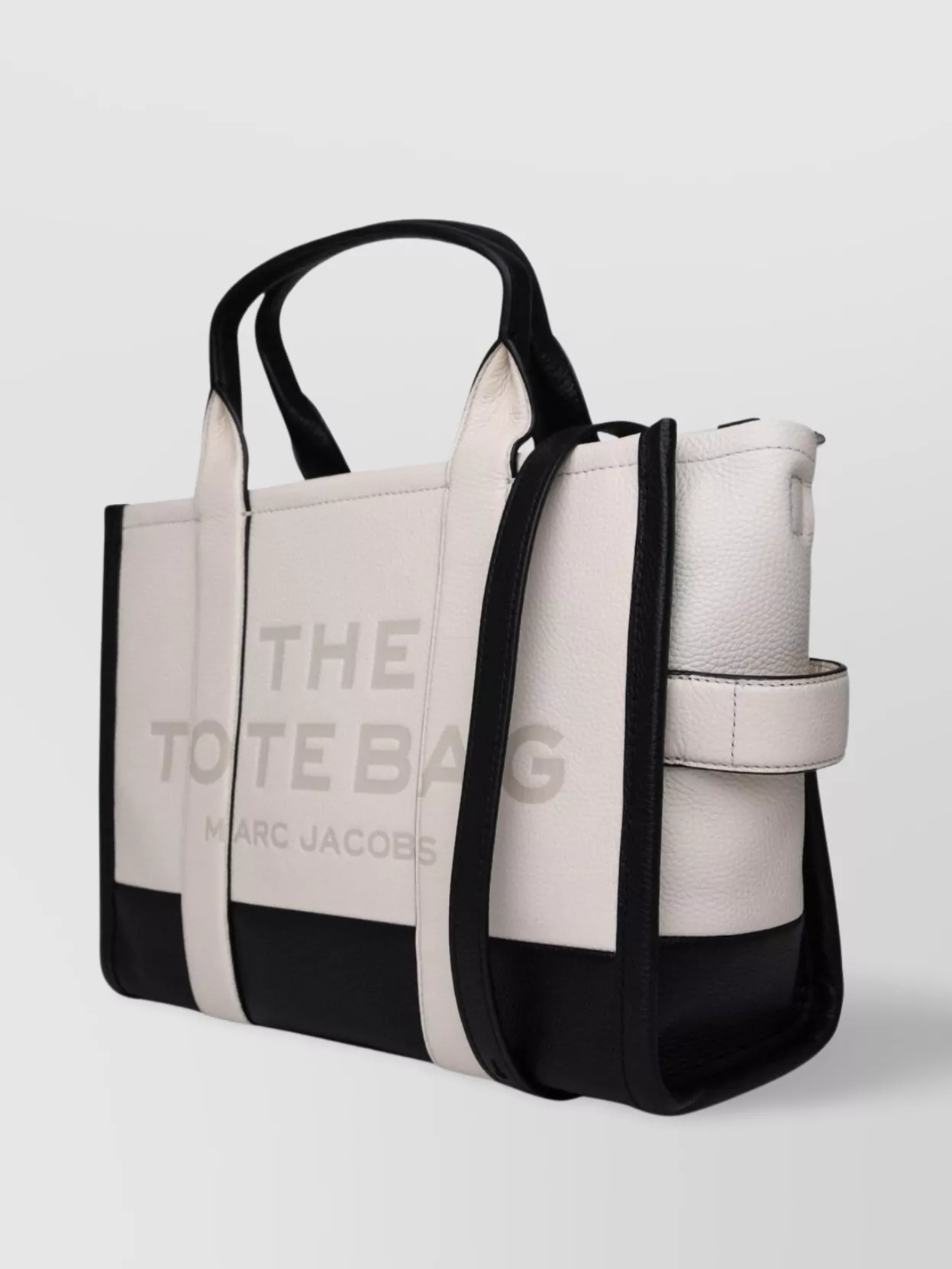 MARC JACOBS TOTE BAG WITH CONTRAST TRIM AND TOP HANDLES