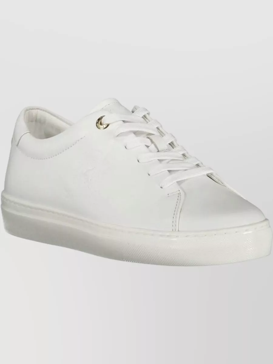 Tommy Hilfiger Leather Lace-Up Sneakers