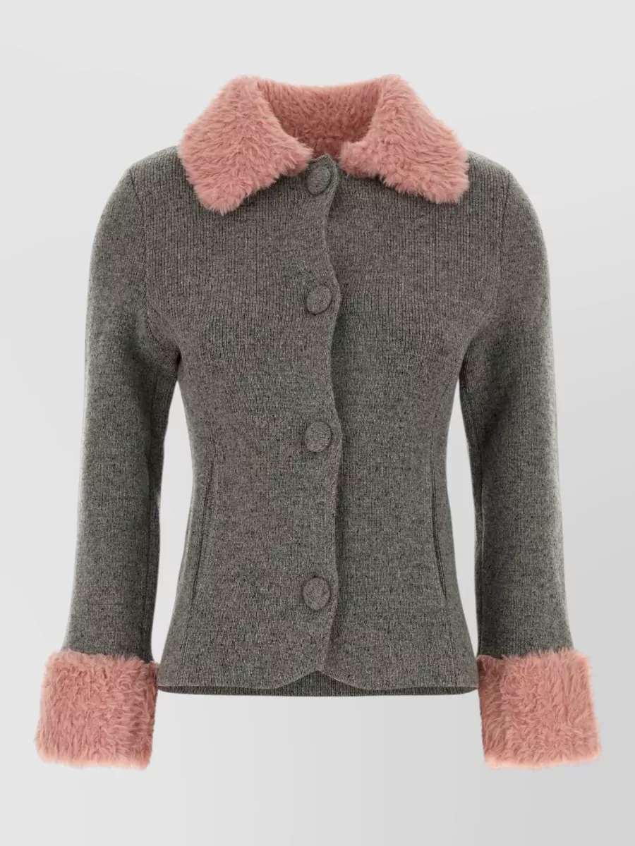 Moschino wool blend cardigan