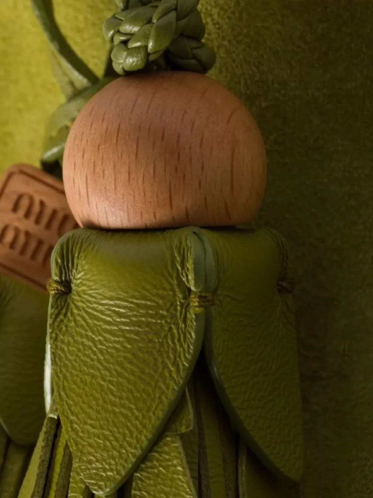 Miu Miu Suede Bags Featuring Tassel Detail