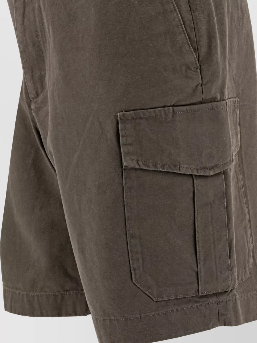 Vince Cotton And Linen Cargo Shorts