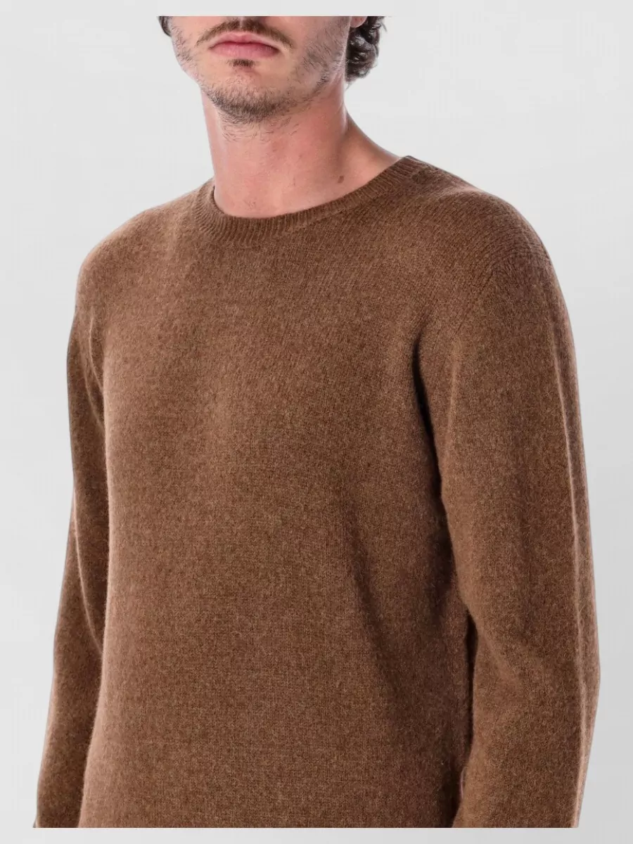 Roberto Collina Wool And Camel Crewneck Jumper