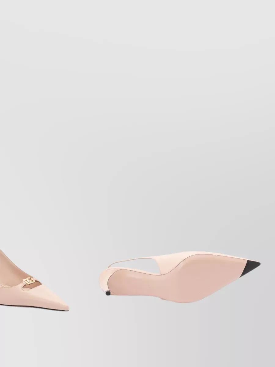 Dolce&Gabbana Slingback Pumps Pointed Toe Stiletto Heel