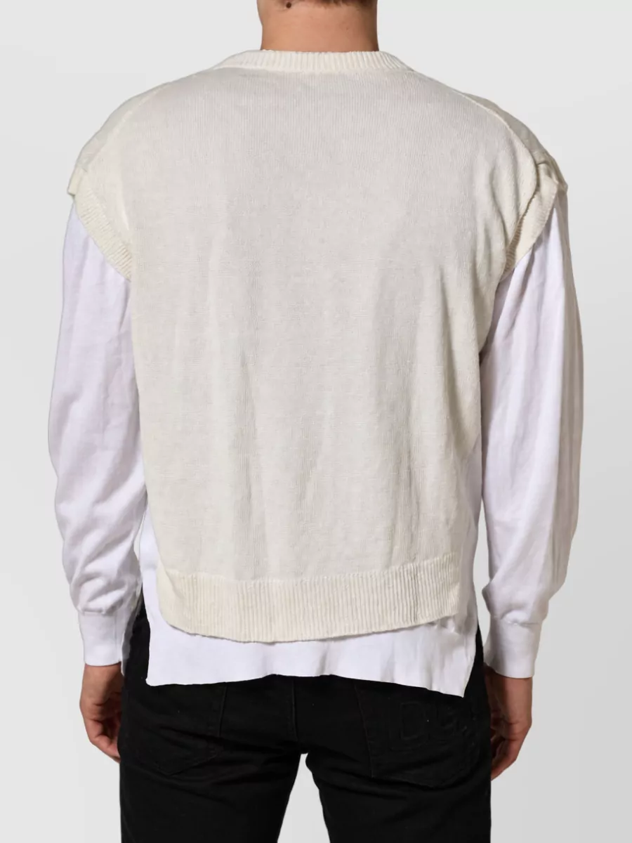 Dolce&Gabbana Flax Crewneck Tank Top