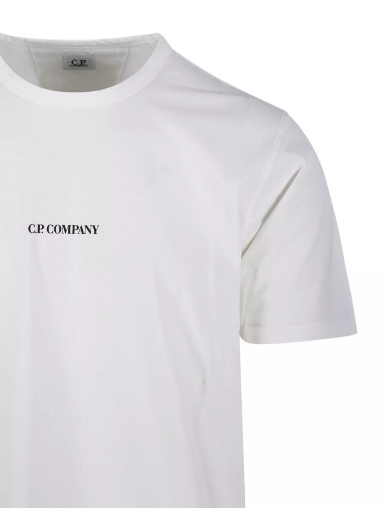 C.p. Company Logo T-Shirt Short Sleeves