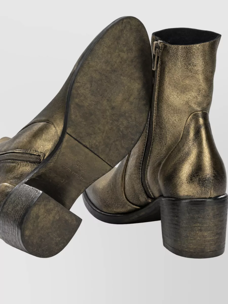 Strategia Leather Ankle Boots