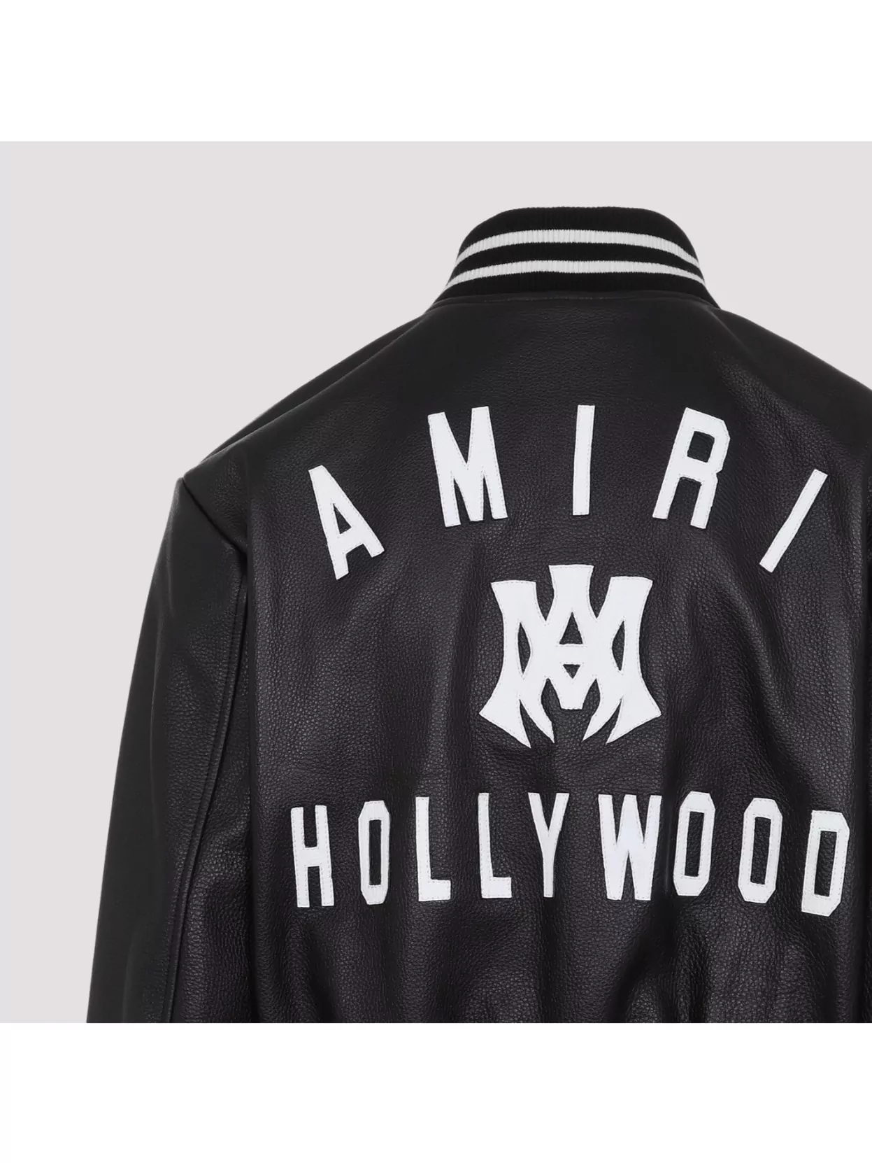 Amiri Hollywood Leather Bomber Jacket