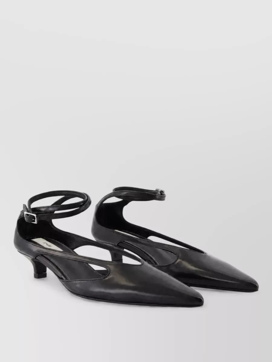 Totême leather ballerina shoes
