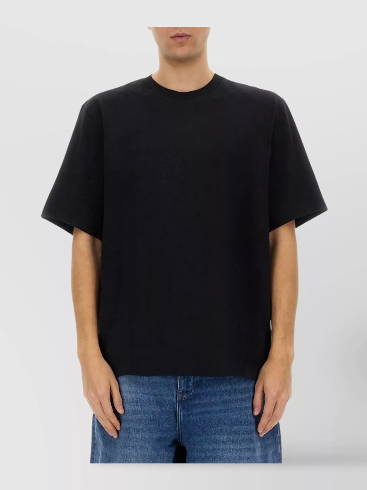Studio Nicholson "Lay" Oversize Fit Crew Neck T-Shirt