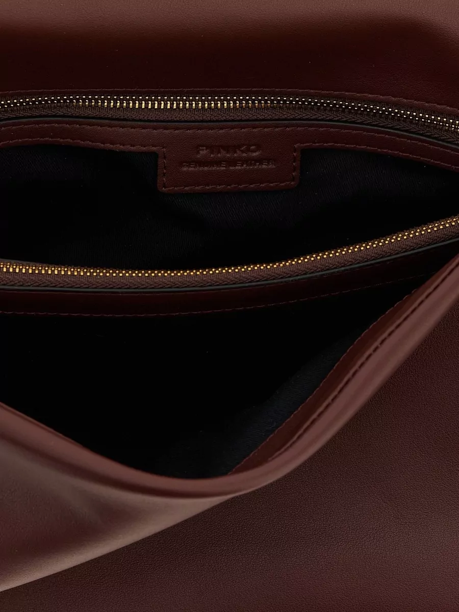 Pinko Love Bag Soft Leather Shoulder Bag