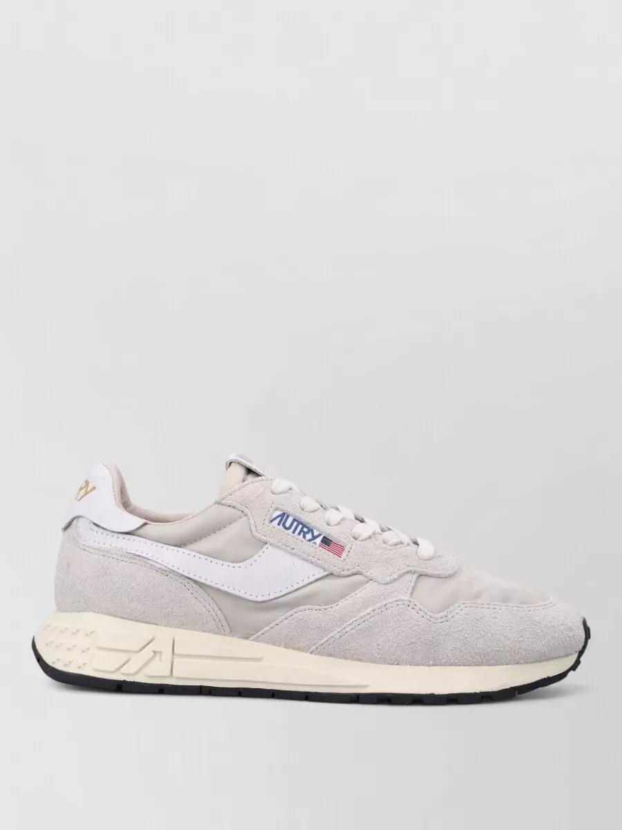 Autry Reelwind Sneakers Rubber Sole Suede Panels