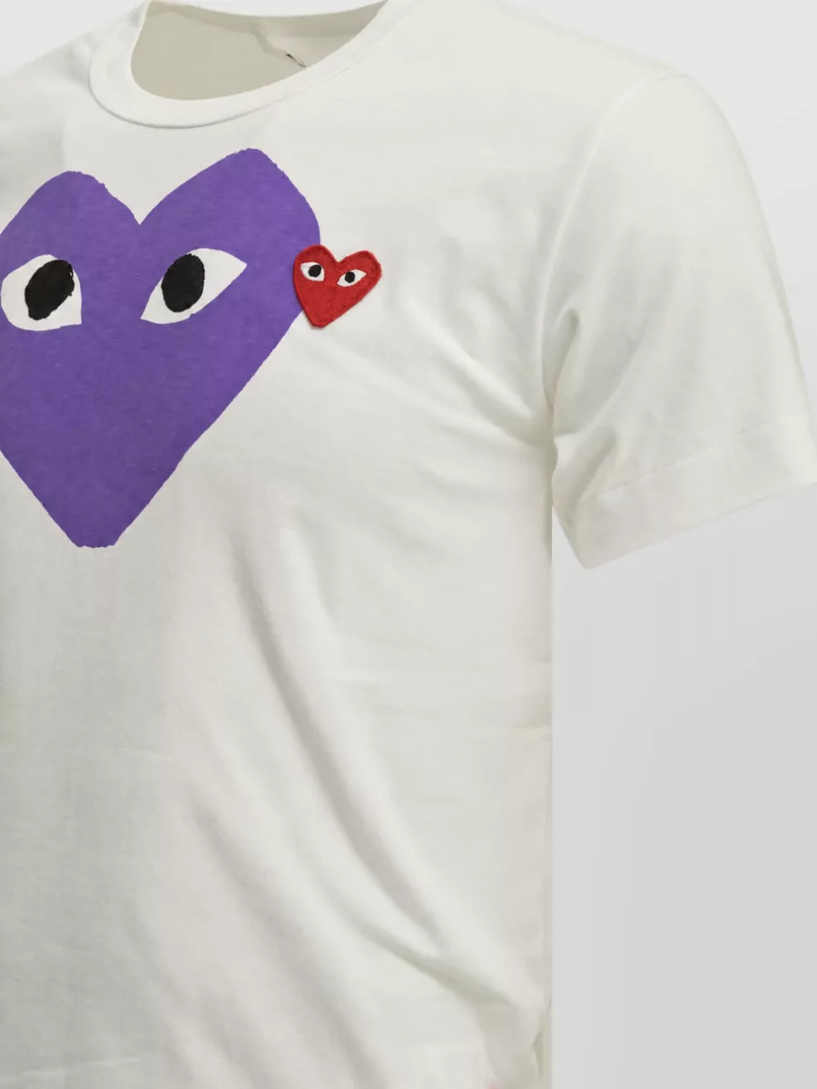 Comme Des Garçons Play Cotton Crew-Neck T-Shirt