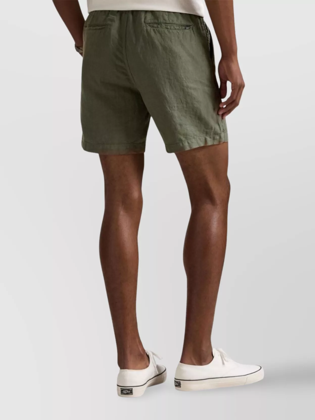 Ralph Lauren Drawstring Waistband Shorts With Rear And Side Pockets