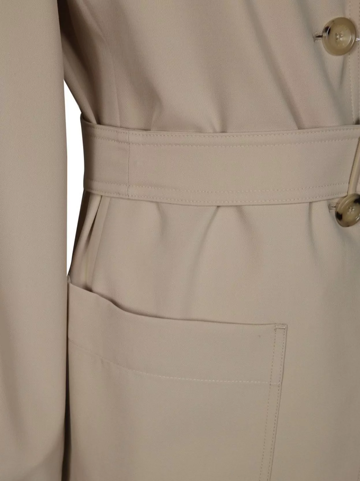 Max Mara Sahariana Belted Waist Jacket