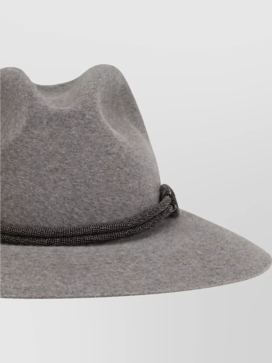 Brunello Cucinelli Eco Fabric Fedora