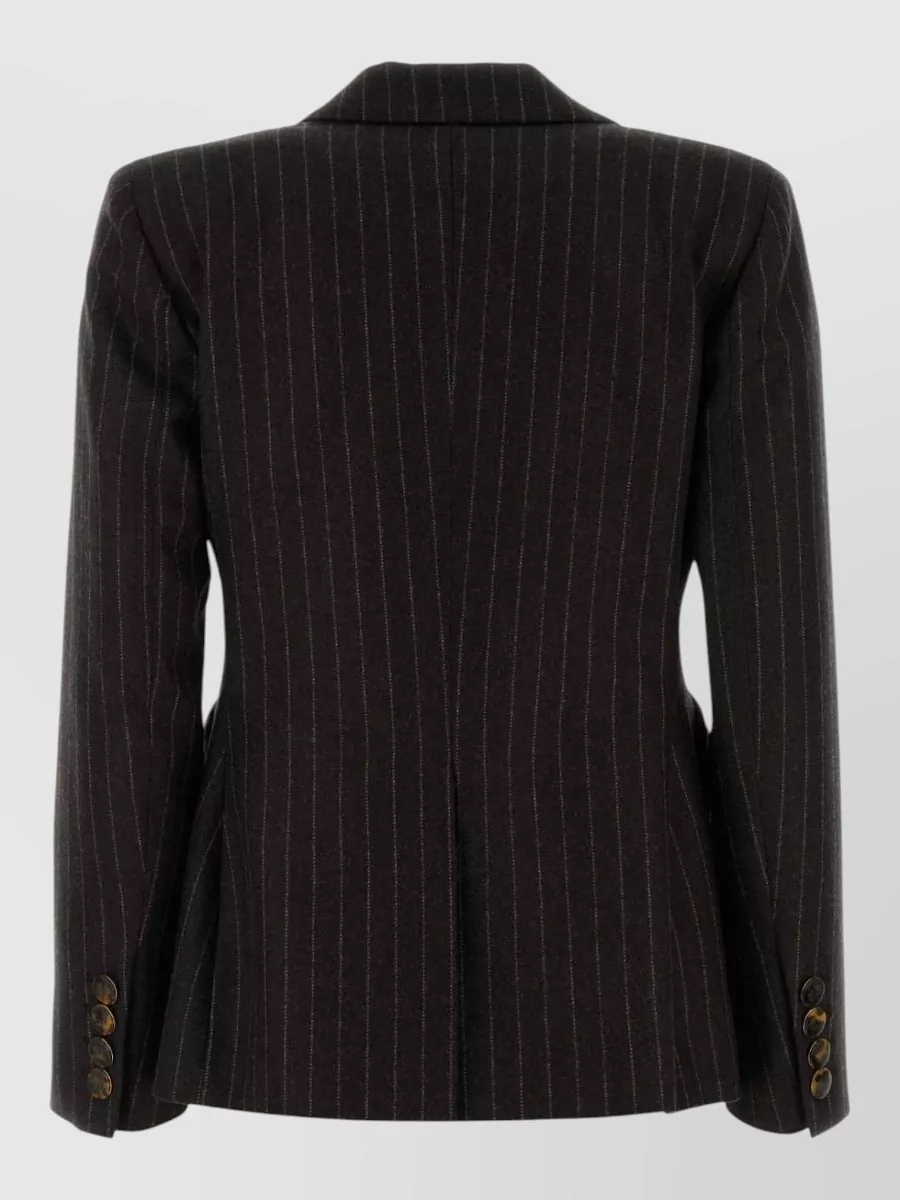 Blazé Milano Embroidered Cashmere Blend Blazer