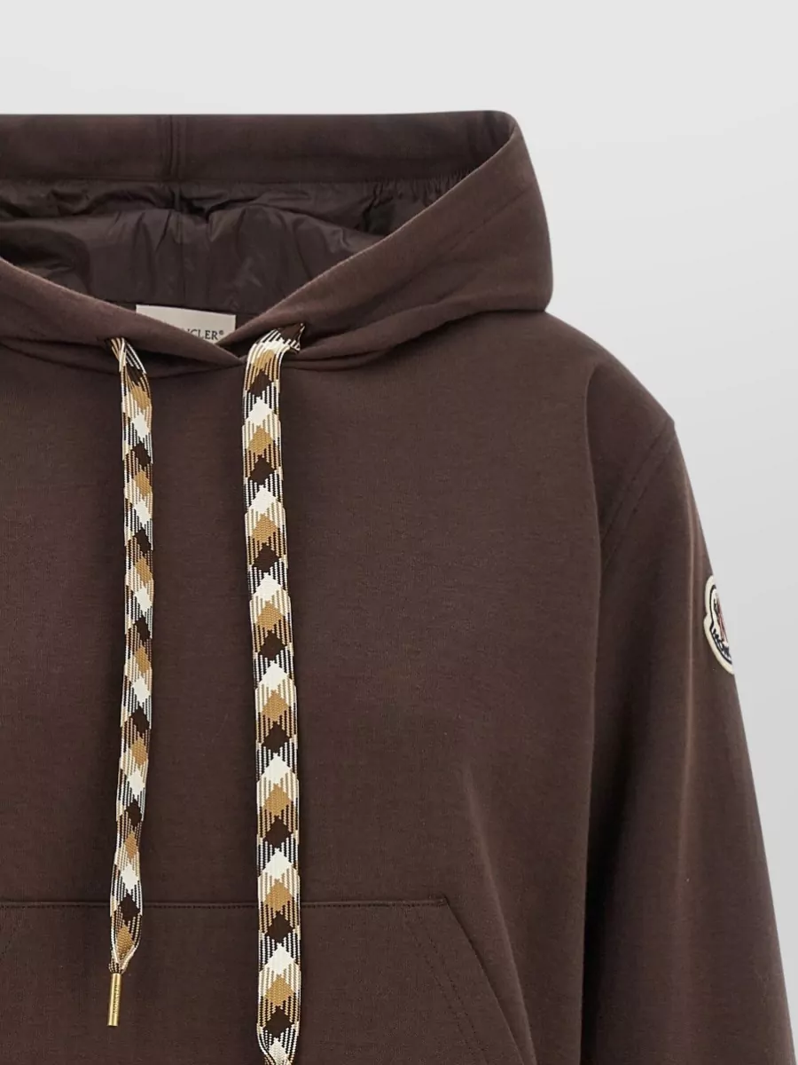 Moncler Cropped Oversized Hoodie