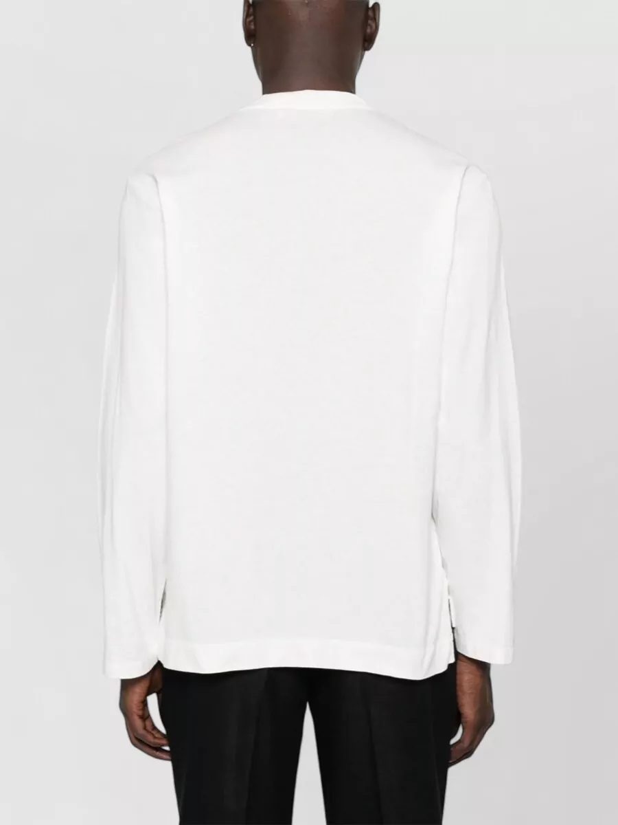 Our Legacy Lightweight Knit Sweater Round Neck Graphic