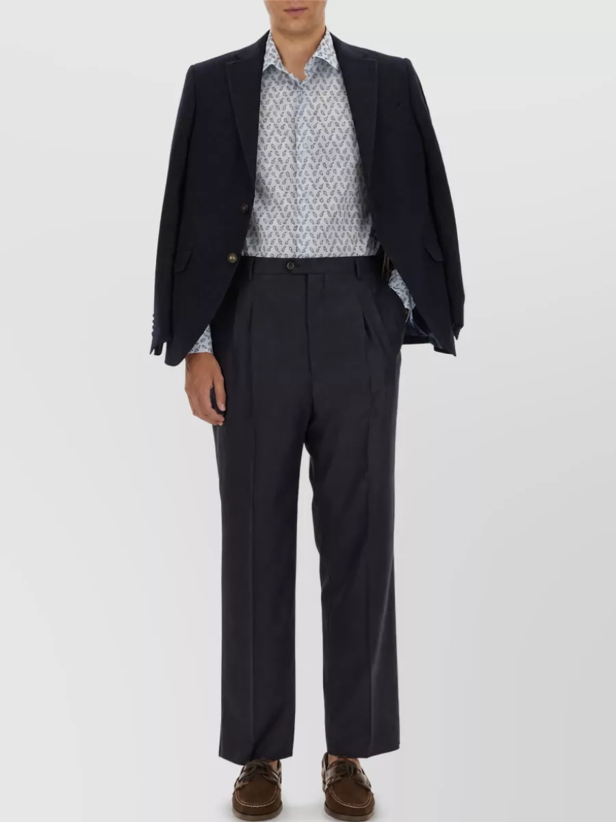 Etro Wool Tailored Trousers