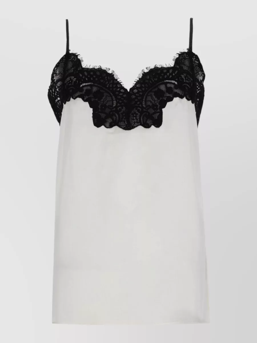Co silk lace camisole